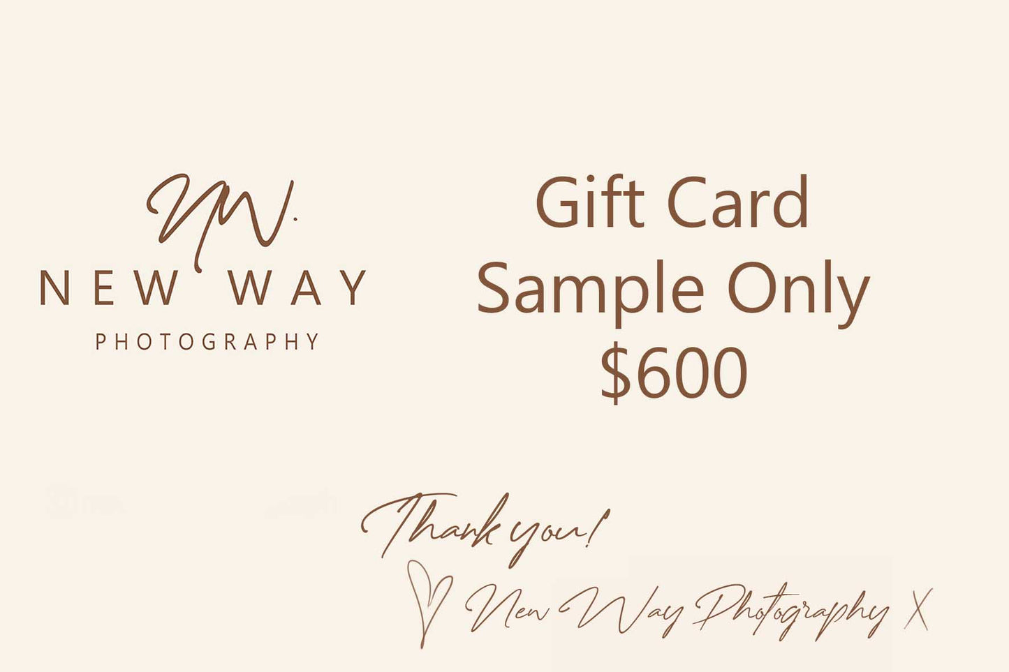 Digital Gift Card